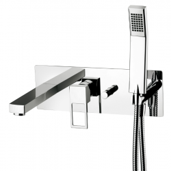 Bateria wannowa podtynkowa zespolona Paffoni EFFE chrom EF001CR